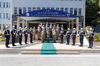 8.Kolordu Komutanı Sn. Korgeneral Osman ERBAŞ'ın 12.08.2020 tarihinde İl Jandarma Komutanımız Jandarma Kıdemli Albay Ali YILDIZ'ı ziyaretleri